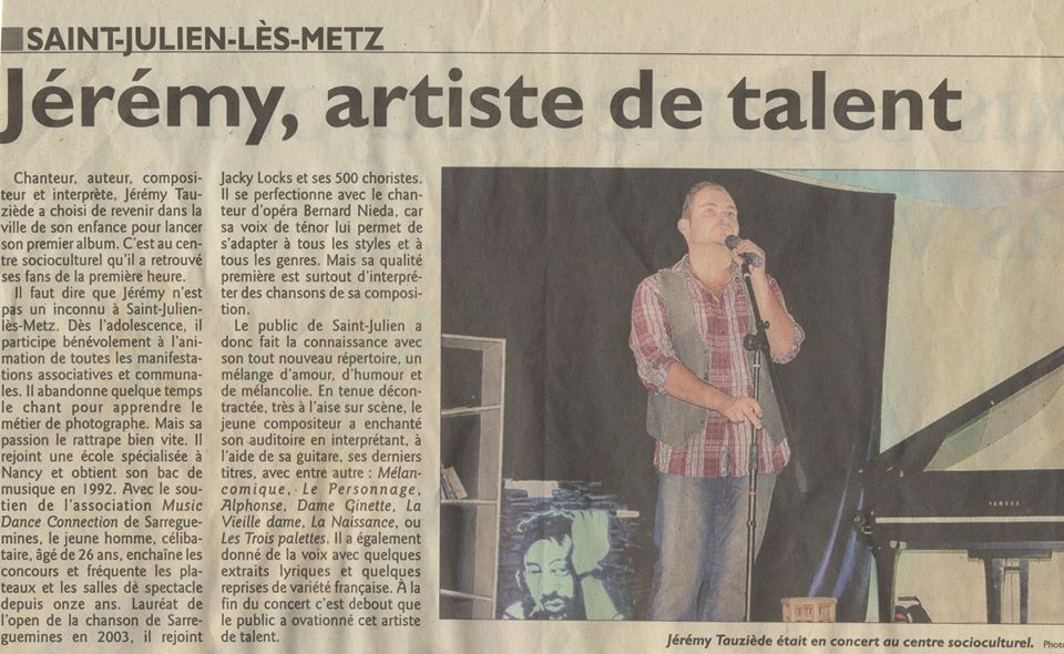 02 septembre 2012 : Première du 